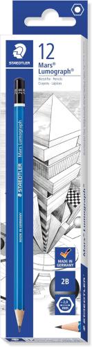Staedtler Mars Lumograph Pencils 1002B
