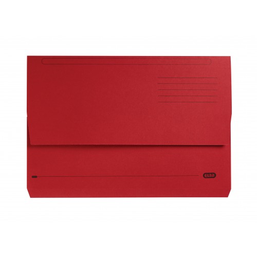Elba Strongline Document Wallets Foolscap Bordeaux