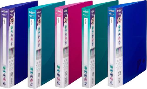 Snopake Ring Binders A4  2 O Ring 25mm Electra Assorted
