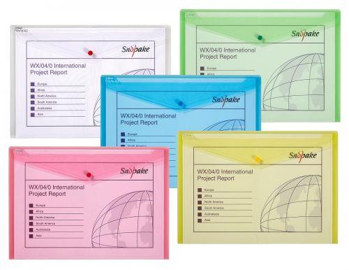 Snopake Polyfiles A3 ( 435mm x 300mm ) Classic Colours Assorted
