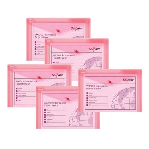 Snopake Polyfiles Foolscap Red