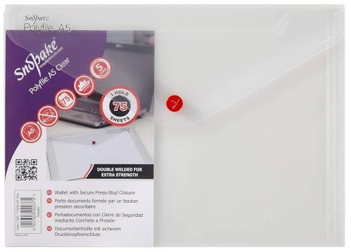 Snopake Polyfiles A3 ( 435mm x 300mm) Clear