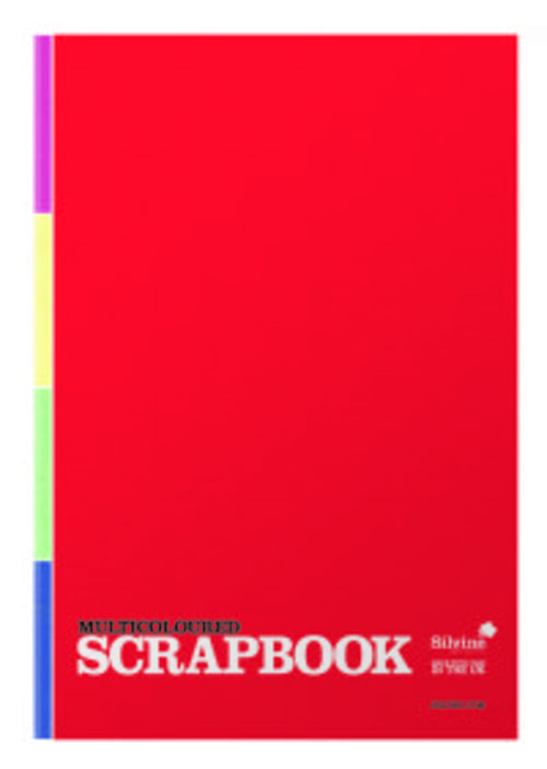 Silvine Perfecto Multi Coloured Scrap Book 335mm x 230mm