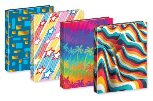 Tiger Fashion Ring Binders A4 35mm Spine Assorted Vogue Designs