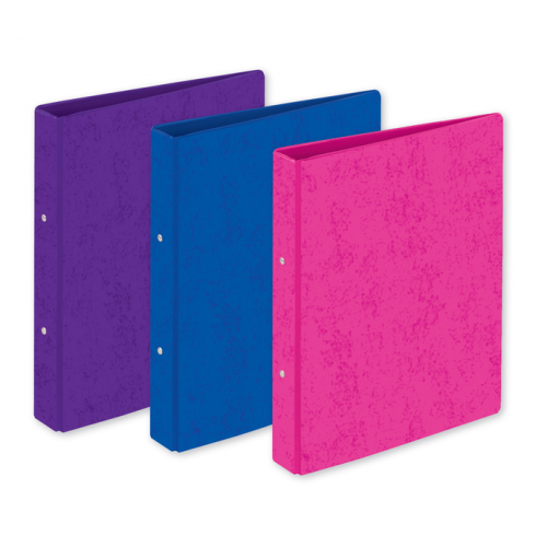 Tiger Linen Ring Binders A4 25mm Ring Assorted Brite Colours