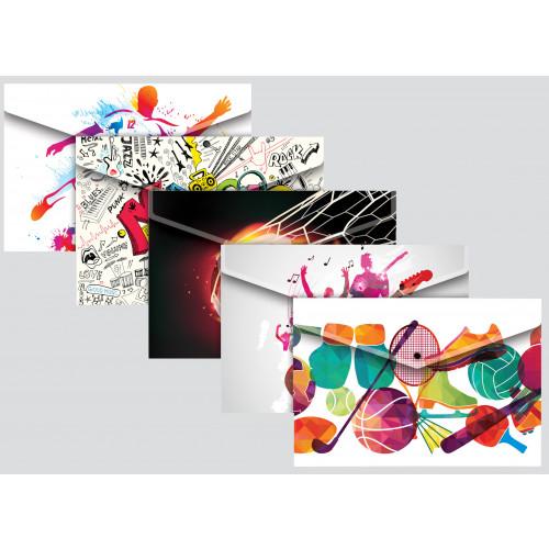 Tiger Polypropylene Stud Wallets A4+ Leisure Designs
