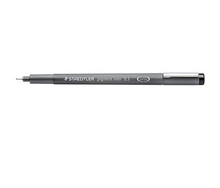 Staedtler Pigment Liners 0.3mm Black