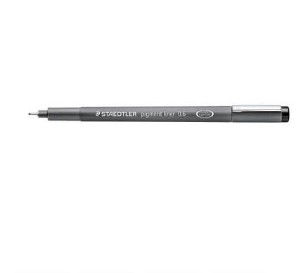 Staedtler Pigment Liners 0.6mm Black