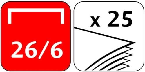 Maped Essential Metal Stapler Half Strip