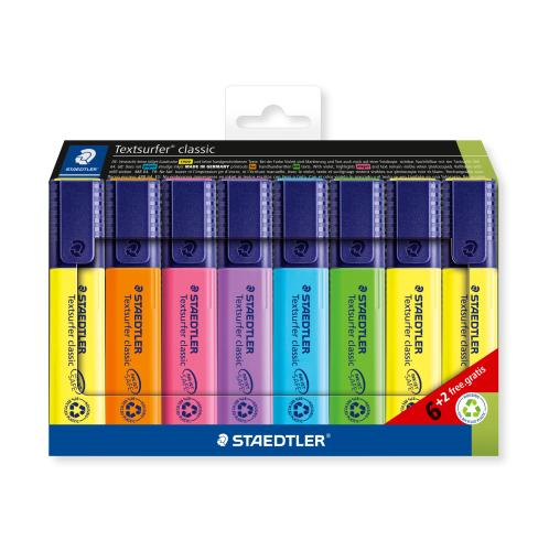 Staedtler Textsurfer Classic Highlighter Assorted Colours