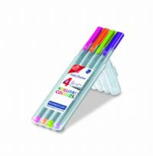 Staedtler Tri Plus Teacher Marking Pens Assorted 4s