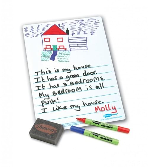 Show Me Drywipe Boards Picture Story Boards Pack Of 10