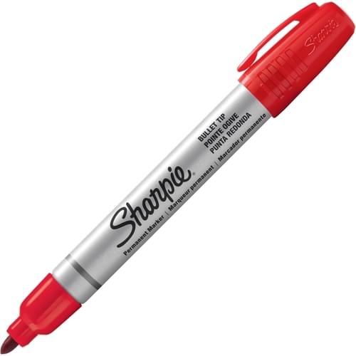 Sharpie Pro Bullet Tip Permanent Markers Red