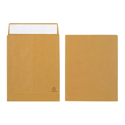 Manilla Gussetted Pocket Envelopes 305mm x 254mm x 25mm Pack 125s