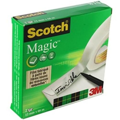 Scotch Magic Tape 12mm x 66mtrs. Pack 2s