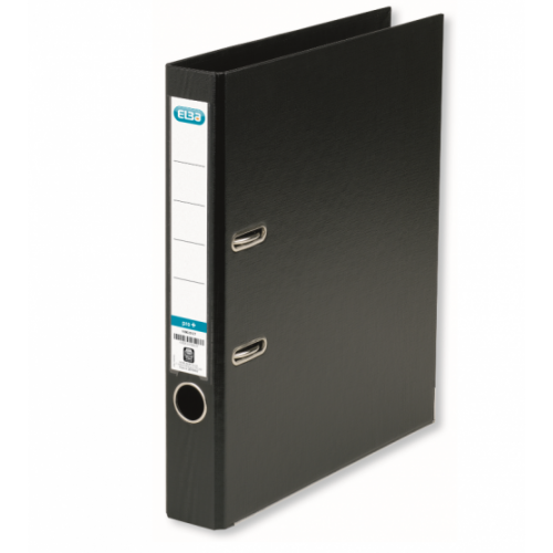 Pvc Mini Lever Arch Files A4 Black