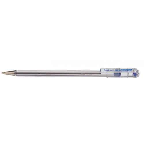 Pentel Superb Ball Point Pen Fine BK77 Blue