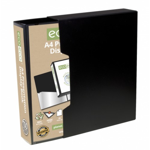 A4 100 Pocket Presentation Display Book with Display Box