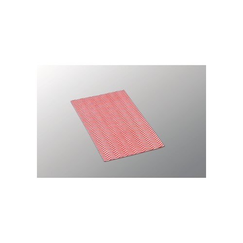 Vileda® Lightweight Wiping Cloths - Red - pack of 100