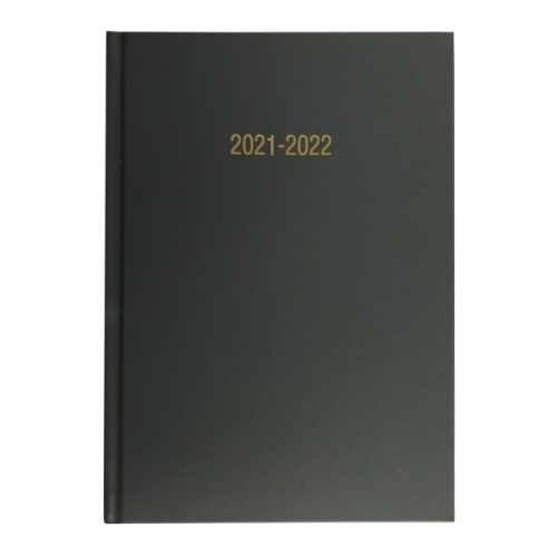 Academic Year Diary A5 Week To View Light Grey 2021/22