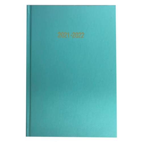 Academic Year Diary A5 Week To View Sky Blue 2021/22