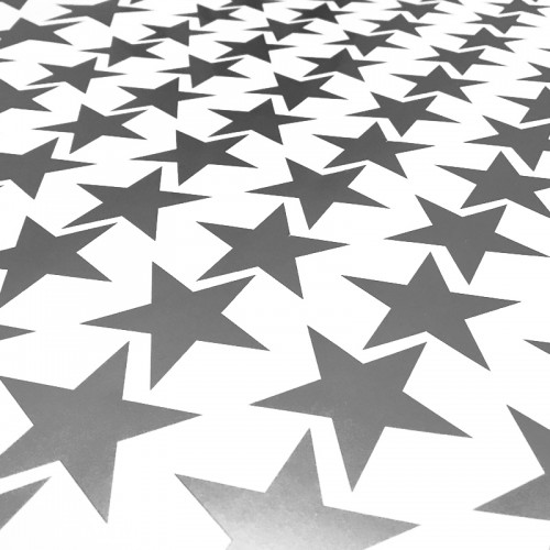 Self Adhesive Merit Stars Silver Pack Of 135