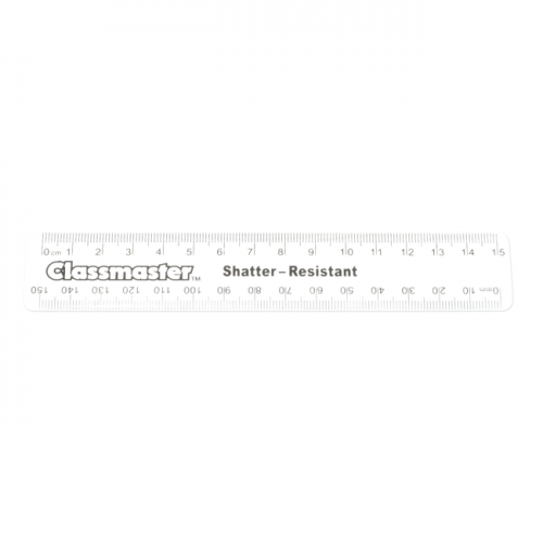 Clear Ruler 15cm - 6inch **PACK 100** 634