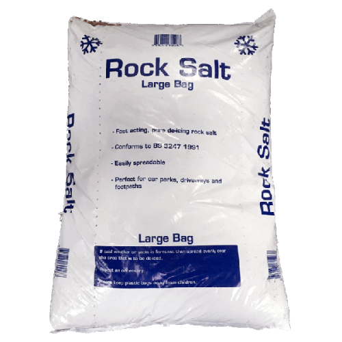 White De-Icing Rock Salt 25KG