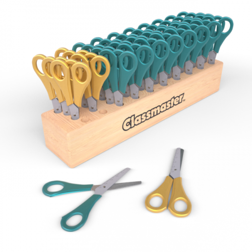 Scissor Tidy Complete with 32 Pairs of Scissors