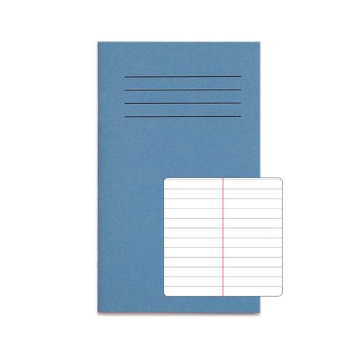 Vocab Books 6.25'' x 4'' 48 Pages 6mm Feint With Centre Margin Blue 100104469