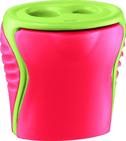 Maped Boogy Canister Double Hole Pencil Sharpener Assorted Colours