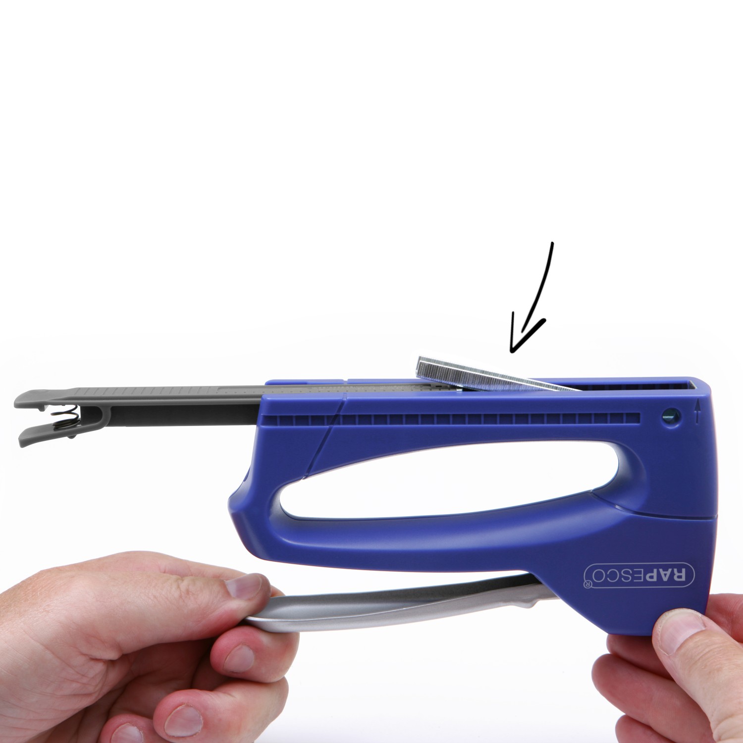 Rapesco T8-Lite Staple Tacker (ABS) - Blue