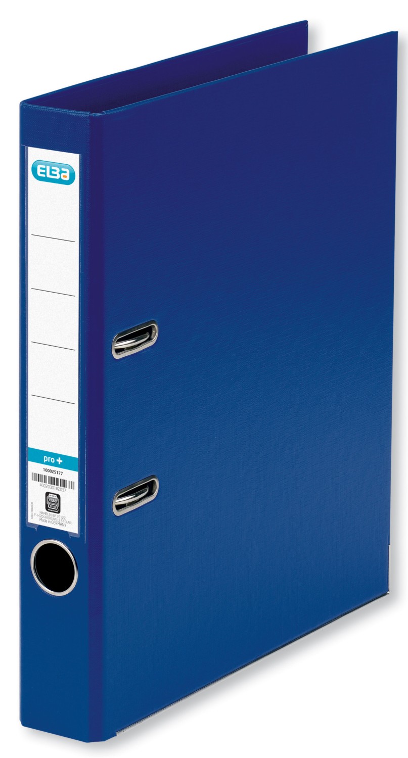 ELBA Pvc Mini Lever Arch Files A4 Blue