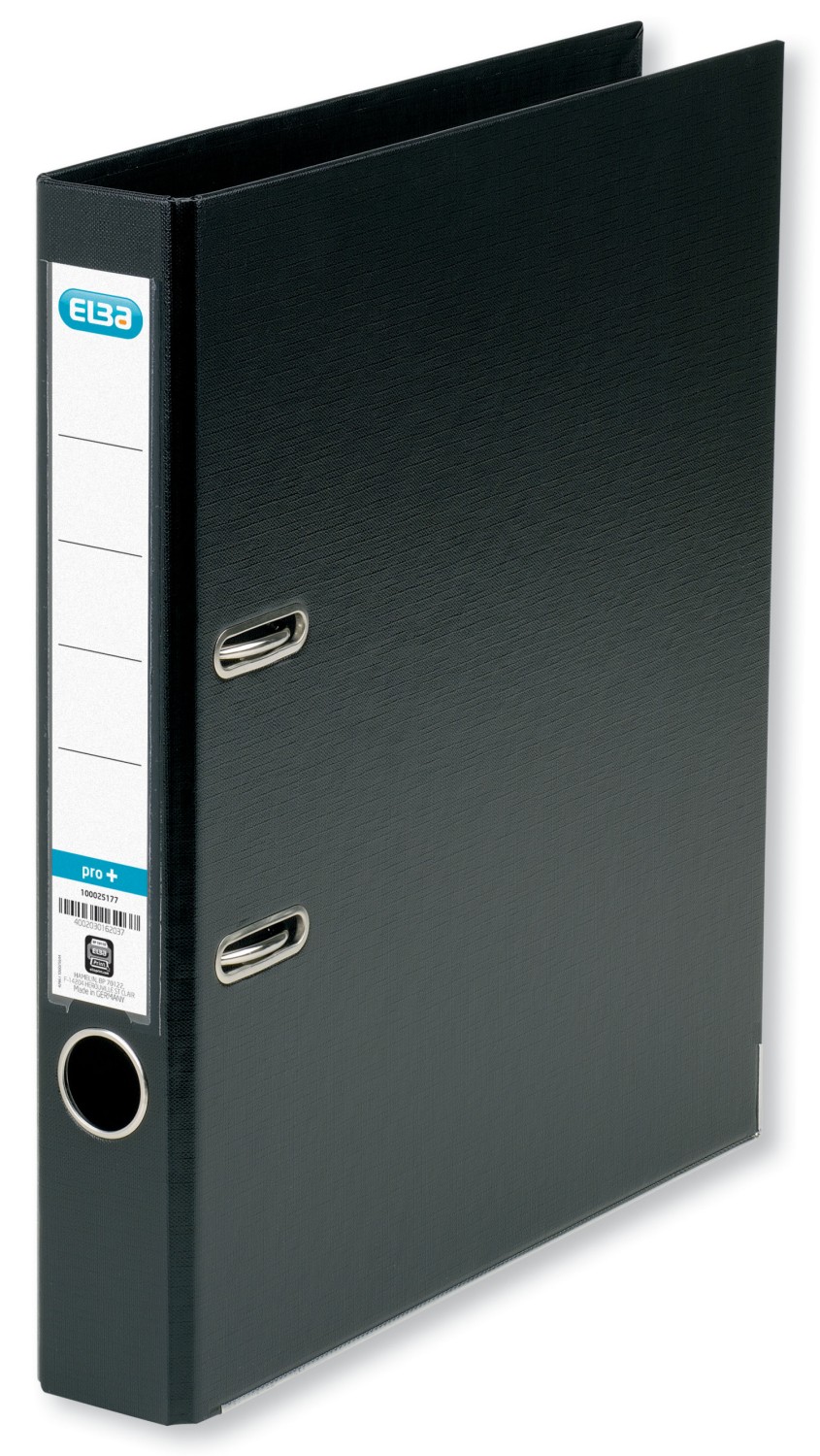 ELBA Pvc Mini Lever Arch Files A4 Black