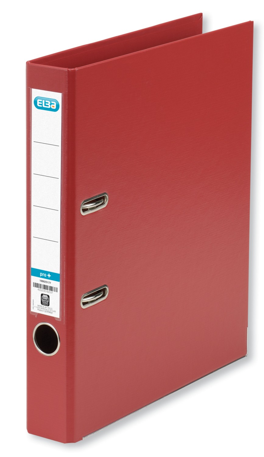 ELBA Pvc Mini Lever Arch Files A4 Red