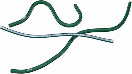 Linex 30cm Flexible Ruler with Tracing Edge