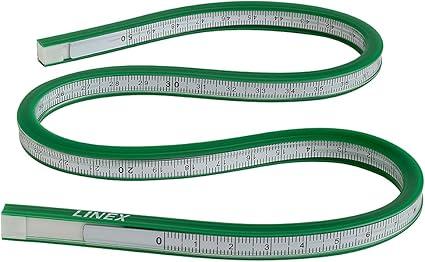 Linex 50cm Flexible Ruler with Tracing Edge
