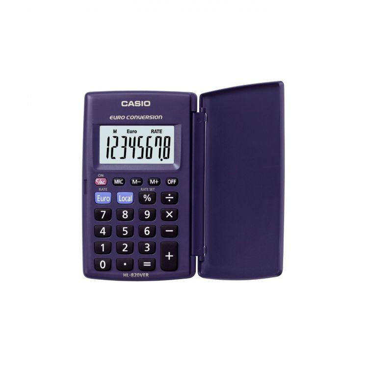 Casio 8 Digit Handheld Calculator HL-820VER