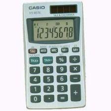 Casio 8 Digit Handheld Calculator HS-85TE