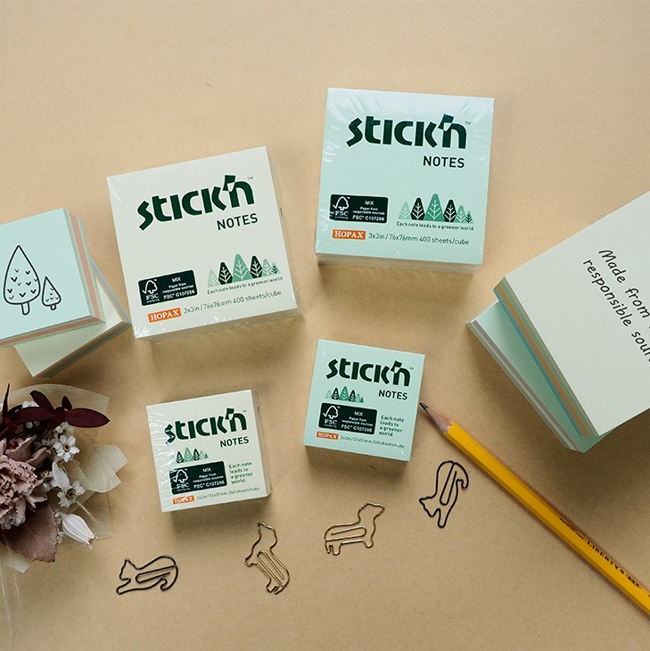 FSC Assorted Cube 51x51mm 240 sheets