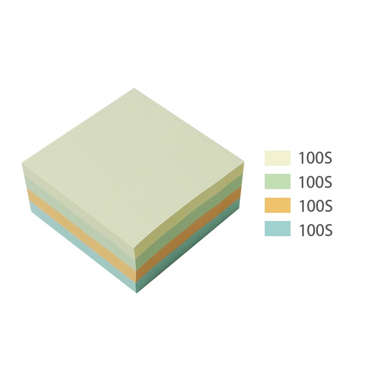 FSC Assorted Cube 76x76mm 400 sheets