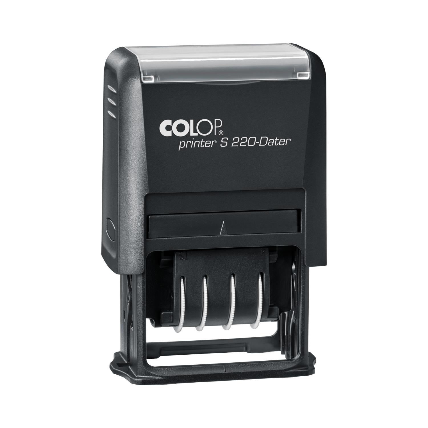 Colop Self Inking Date Stamp Black