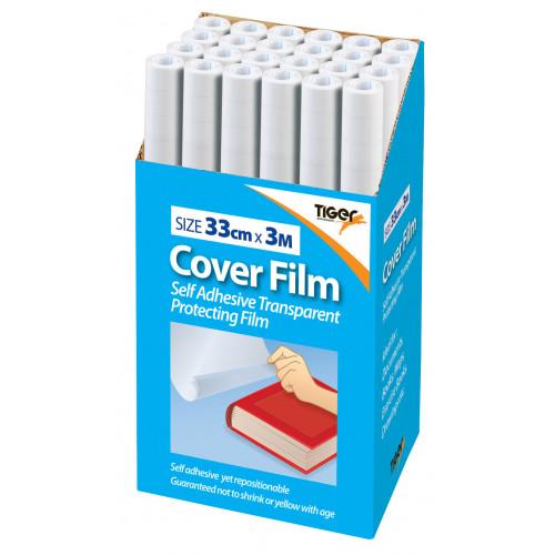 Tiger Book Covering Film 33cm x 3mtrs.