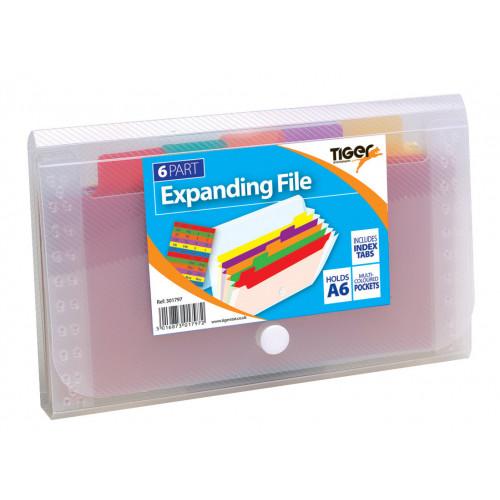 Tiger Rainbow Expanding Files 6 Part A6