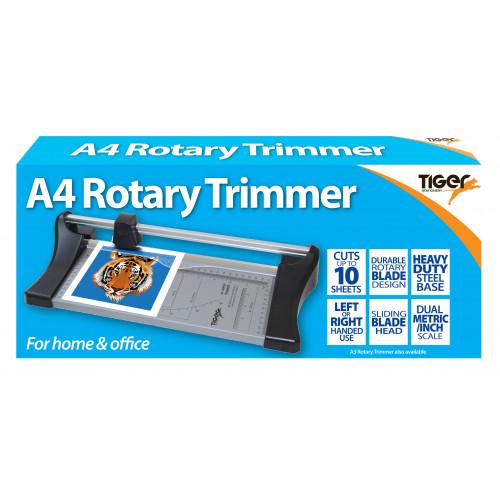 Tiger Rotary Trimmer A4 10 Sheet Capacity