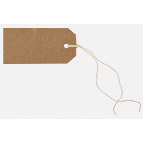 Tiger Kraft Strung Tags 82 x 41mm Box of 1000