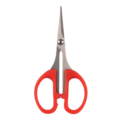 Tiger Stainless Steel Decoupage Scissors 3cm Red Handles