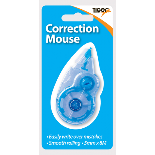 Tiger Correction Roller 5mm x 8mtrs. Blister Carded