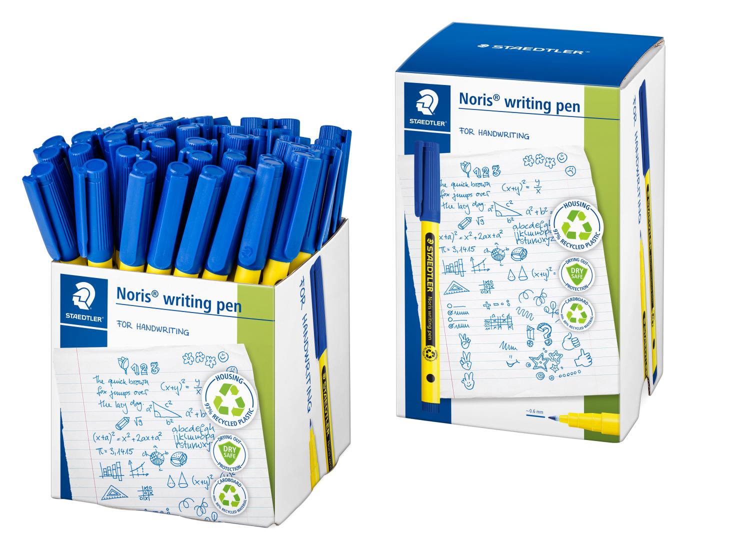 Staedtler Noris Handwriting Pens 307 Blue