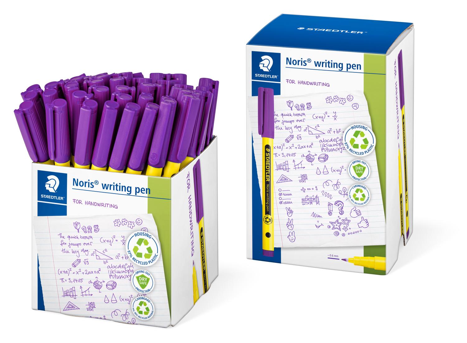 Staedtler Noris Handwriting Pens 307 Purple